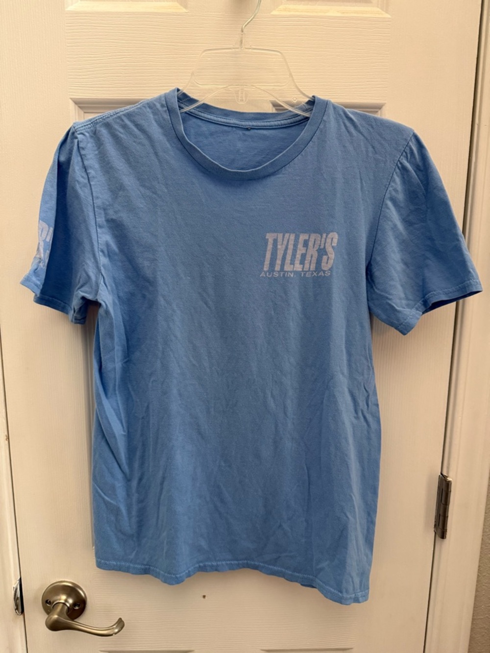Tyler's Austin Texas Kids' Short-Sleeve Tee — Sky Blue